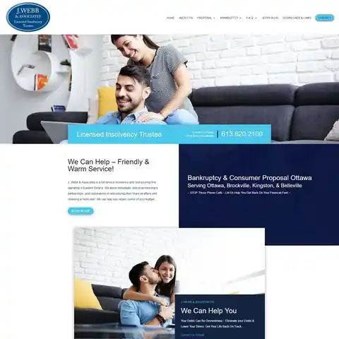 J. Webb & Associates website design by 360 Web Firm