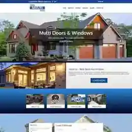 Multi Doors and Windows website design by 360 Web Firm