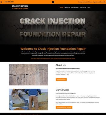 Crack Injection Repair website image - Cornwall, Ontario Crack Injection Repair website image - Cornwall, Ontario